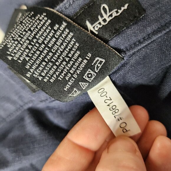 Travis Mathew Golf Pants Men's 40x31 Blue Nights Trifecta 2.0 Lightweight - Picture 9 of 11